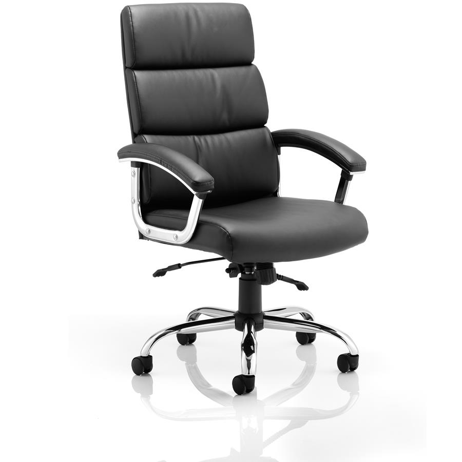 Desire High Executive Chair Black With Arms