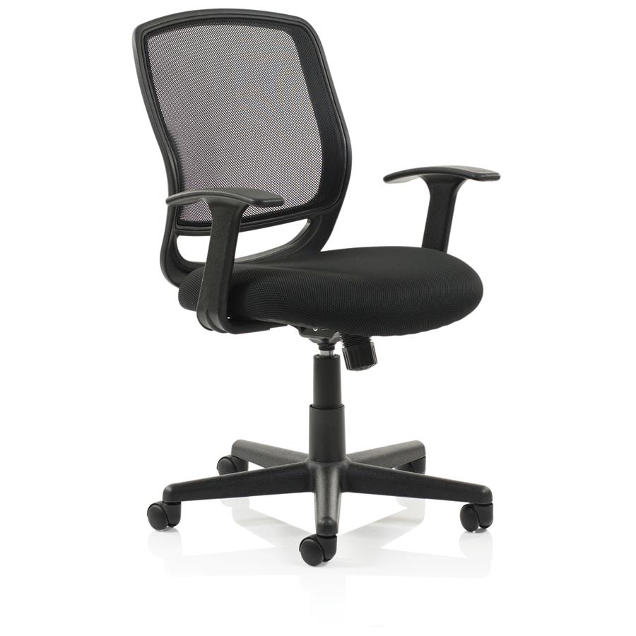 Mave Task Operator Chair Black Mesh With Arms