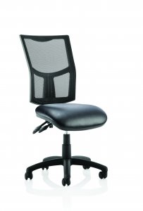 Eclipse Plus 2 Mesh Back with Soft Bonded Leather Seat