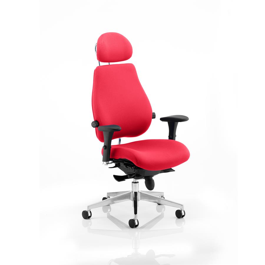 Chiro Plus Ultimate With Headrest Bespoke Colour Bergamot Cherry