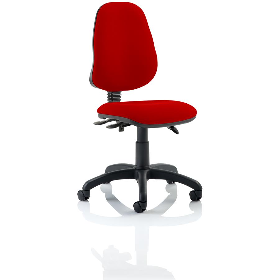 Eclipse Plus III Lever Task Operator Chair Bespoke Colour Bergamot Cherry