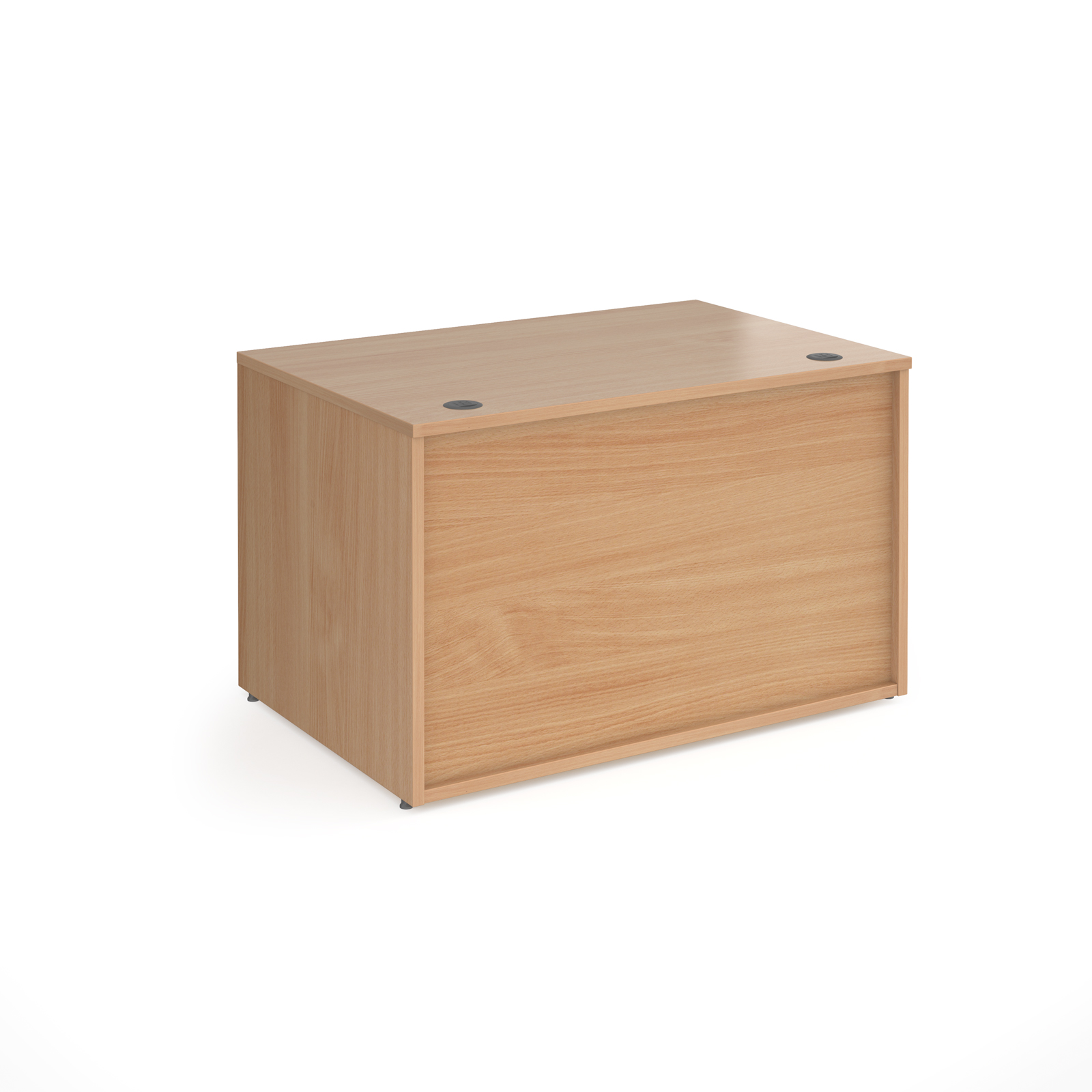 Denver reception straight base unit 1200mm x 800mm - beech