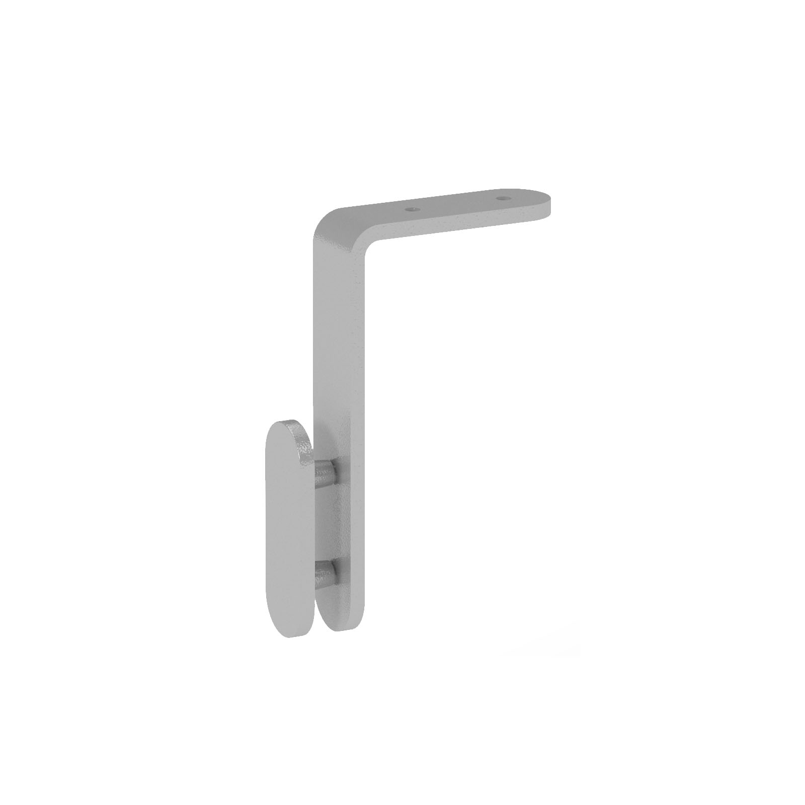 PET Screen bracket for Elev8 Desking - Silver