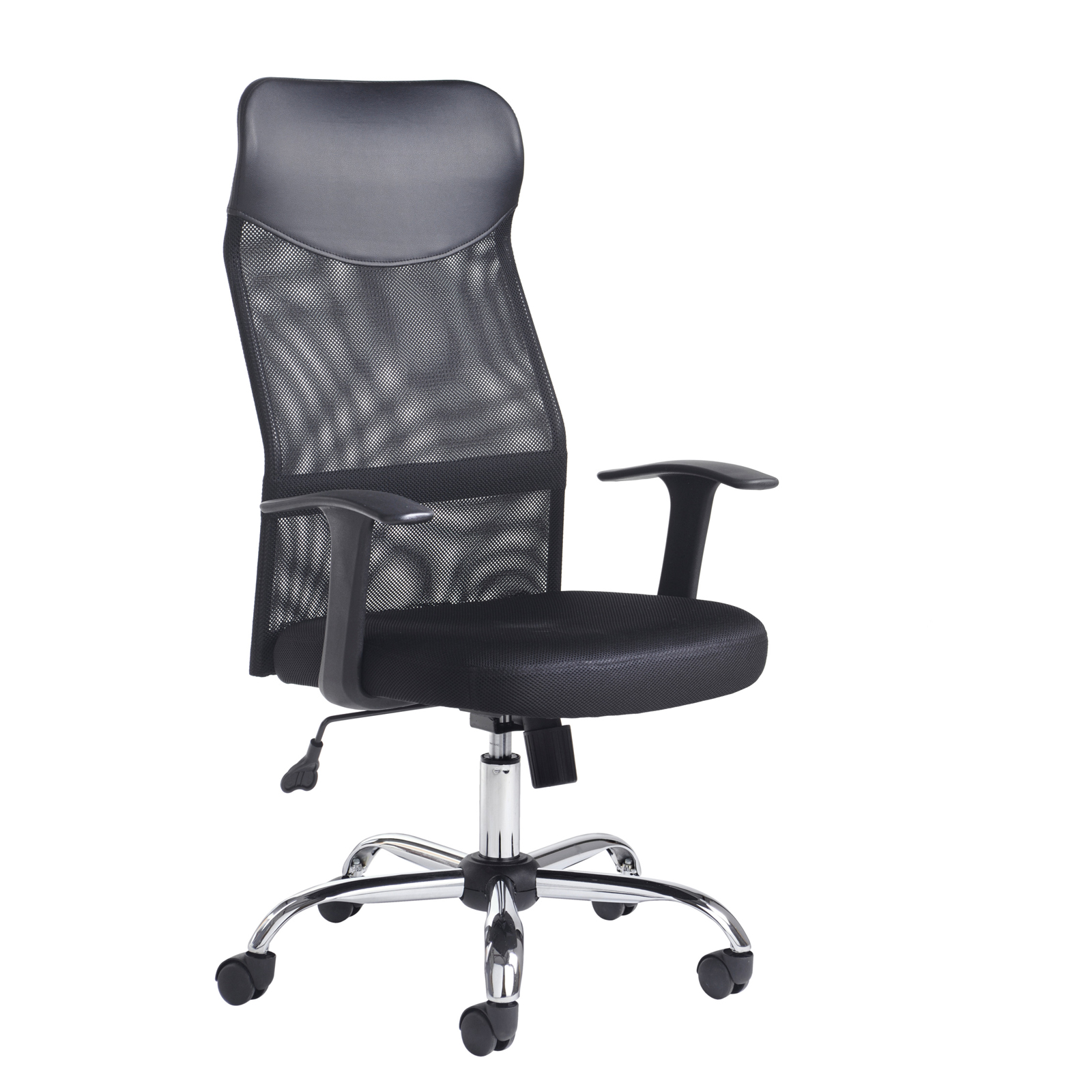 Aurora high back mesh operators chair - black