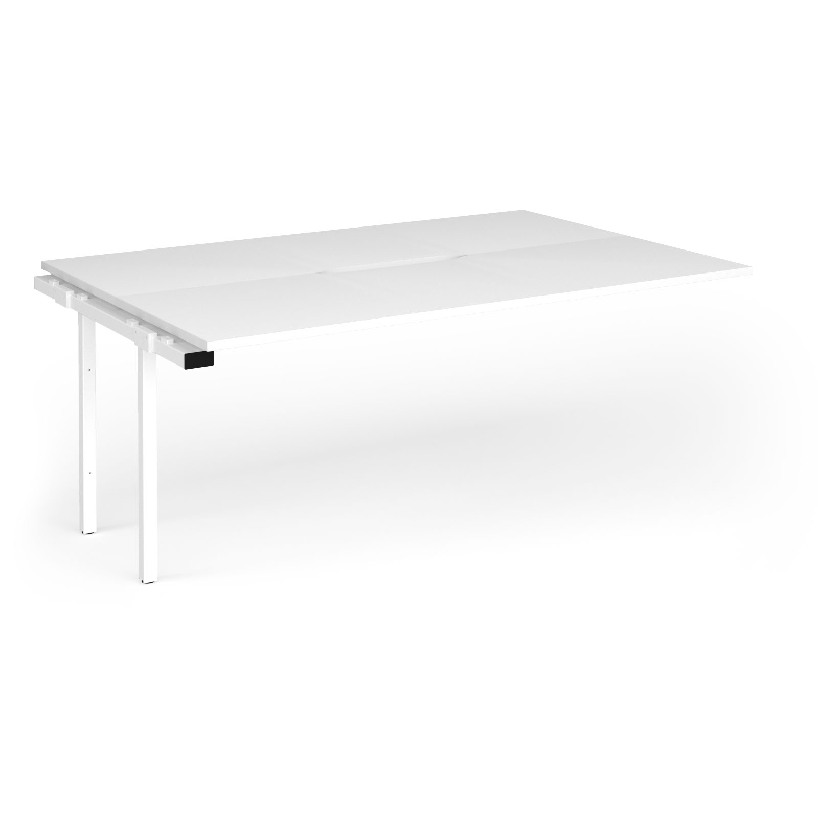 Connex Goal-Post 1800 x 1200 x 725mm Back to Back Add On Bay - White Frame / White Top